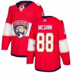 Mens Adidas Florida Panthers 88 Jamie McGinn Premier Red Home NHL Jersey  Mens Adidas Florida Panthers 88 Jamie McGinn Premier Red Home NHL Jersey
