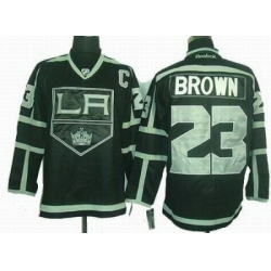 Los Angeles Kings #23 Dustin Brown black ice Jerseys