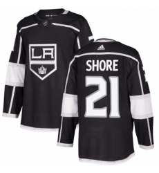 Mens Adidas Los Angeles Kings 21 Nick Shore Premier Black Home NHL Jersey 