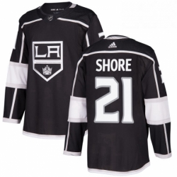 Mens Adidas Los Angeles Kings 21 Nick Shore Premier Black Home NHL Jersey 