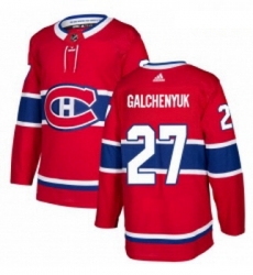 Youth Adidas Montreal Canadiens 27 Alex Galchenyuk Premier Red Home NHL Jersey 