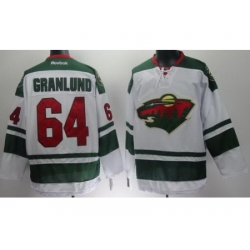 Minnesota Wild 64 Mikael Granlund White NHL Jerseys New