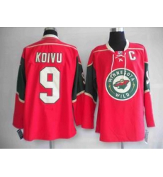 Minnesota Wild 9# KOIVU red