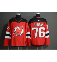 Devils 76 P K  Subban Red Adidas Jersey