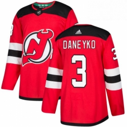 Mens Adidas New Jersey Devils 3 Ken Daneyko Authentic Red Home NHL Jersey  Mens Adidas New Jersey Devils 3 Ken Daneyko Authentic Red Home NHL Jersey