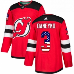 Mens Adidas New Jersey Devils 3 Ken Daneyko Authentic Red USA Flag Fashion NHL Jersey  Mens Adidas New Jersey Devils 3 Ken Daneyko Authentic Red USA Flag Fashion NHL Jersey