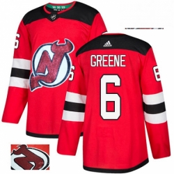 Mens Adidas New Jersey Devils 6 Andy Greene Authentic Red Fashion Gold NHL Jersey  Mens Adidas New Jersey Devils 6 Andy Greene Authentic Red Fashion Gold NHL Jersey