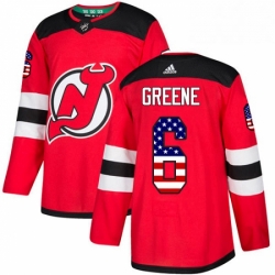 Mens Adidas New Jersey Devils 6 Andy Greene Authentic Red USA Flag Fashion NHL Jersey  Mens Adidas New Jersey Devils 6 Andy Greene Authentic Red USA Flag Fashion NHL Jersey