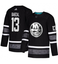 Youth Islanders #13 Mathew Barzal Black 2019 All Star Stitched Hockey Jersey