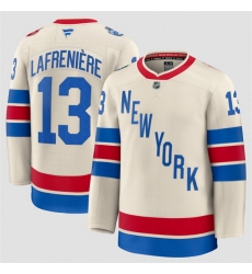 Men New York Rangers 13 Alexis Lafreniere Beige 2026 Winter Classic Stitched Hockey Jersey Men New York Rangers 13 Alexis Lafreniere Beige 2026 Winter Classic Stitched Hockey Jersey