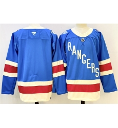 Men New York Rangers Blank Blue 2025 Stitched Hockey Jersey Men New York Rangers Blank Blue 2025 Stitched Hockey Jersey