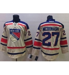 New York Rangers #27 Ryan McDonagh Cream 2012 Winter Classic Stitched NHL Jersey