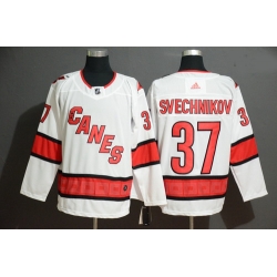 Rangers 37 Andrei Svechnikov White Adidas Jersey