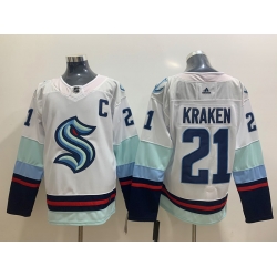 Seattle Kraken 21 Kraken White Adidas Jersey