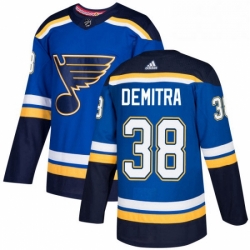 Mens Adidas St Louis Blues 38 Pavol Demitra Authentic Royal Blue Home NHL Jersey  Mens Adidas St Louis Blues 38 Pavol Demitra Authentic Royal Blue Home NHL Jersey