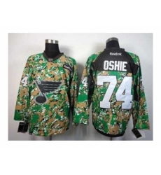 NHL Jerseys St. Louis Blues #74 Oshie Camo Jerseys