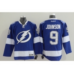 NHL tampa bay lightning #9 Johnson blue jerseys new