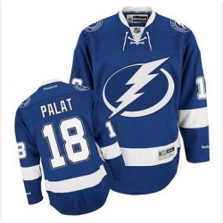 Tampa Bay Lightning #18 Ondrej Palat Blue Stitched NHL Jersey