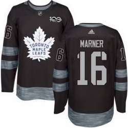Maple Leafs #16 Mitchell Marner Black 1917 2017 100th Anniversary Stitched NHL Jersey Maple Leafs #16 Mitchell Marner Black 1917 2017 100th Anniversary Stitched NHL Jersey