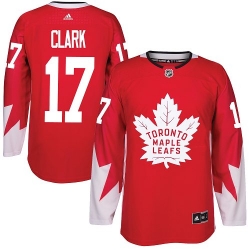 Maple Leafs #17 Wendel Clark Red Alternate Stitched NHL Jersey Maple Leafs #17 Wendel Clark Red Alternate Stitched NHL Jersey
