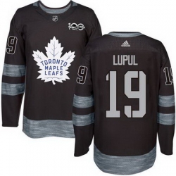 Maple Leafs #19 Joffrey Lupul Black 1917 2017 100th Anniversary Stitched NHL Jersey Maple Leafs #19 Joffrey Lupul Black 1917 2017 100th Anniversary Stitched NHL Jersey