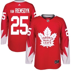 Maple Leafs #25 James Van Riemsdyk Red Alternate Stitched NHL Jersey Maple Leafs #25 James Van Riemsdyk Red Alternate Stitched NHL Jersey
