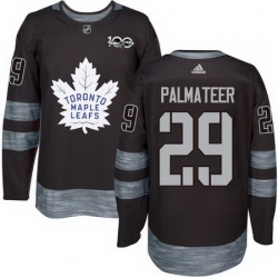 Maple Leafs #29 Mike Palmateer Black 1917 2017 100th Anniversary Stitched NHL Jersey Maple Leafs #29 Mike Palmateer Black 1917 2017 100th Anniversary Stitched NHL Jersey