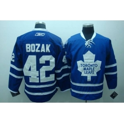 Maple Leafs #42 Tyler Bozak Stitched Blue CCM Throwback NHL Jersey Maple Leafs #42 Tyler Bozak Stitched Blue CCM Throwback NHL Jersey