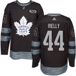 Maple Leafs #44 Morgan Rielly Black 1917 2017 100th Anniversary Stitched NHL Jersey Maple Leafs #44 Morgan Rielly Black 1917 2017 100th Anniversary Stitched NHL Jersey