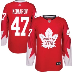 Maple Leafs #47 Leo Komarov Red Alternate Stitched NHL Jersey Maple Leafs #47 Leo Komarov Red Alternate Stitched NHL Jersey