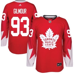 Maple Leafs #93 Doug Gilmour Red Alternate Stitched NHL Jersey Maple Leafs #93 Doug Gilmour Red Alternate Stitched NHL Jersey