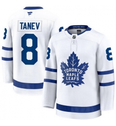 Men Toronto Maple Leafs  8 Christopher Tanev Fanatics Away White Player Jersey