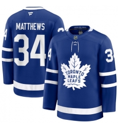 Men Toronto Maple Leafs Auston Matthews 34 Fanatics Home Blue Premium Stitched Hockey Jersey Men Toronto Maple Leafs Auston Matthews 34 Fanatics Home Blue Premium Stitched Hockey Jersey