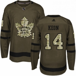 Mens Adidas Toronto Maple Leafs 14 Dave Keon Authentic Green Salute to Service NHL Jersey  Mens Adidas Toronto Maple Leafs 14 Dave Keon Authentic Green Salute to Service NHL Jersey
