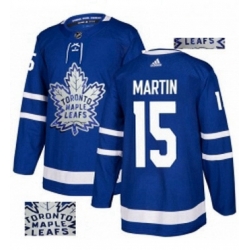 Mens Adidas Toronto Maple Leafs 15 Matt Martin Authentic Royal Blue Fashion Gold NHL Jersey  Mens Adidas Toronto Maple Leafs 15 Matt Martin Authentic Royal Blue Fashion Gold NHL Jersey