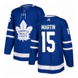 Mens Adidas Toronto Maple Leafs 15 Matt Martin Authentic Royal Blue Home NHL Jersey  Mens Adidas Toronto Maple Leafs 15 Matt Martin Authentic Royal Blue Home NHL Jersey