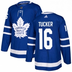 Mens Adidas Toronto Maple Leafs 16 Darcy Tucker Premier Royal Blue Home NHL Jersey  Mens Adidas Toronto Maple Leafs 16 Darcy Tucker Premier Royal Blue Home NHL Jersey