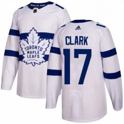 Mens Adidas Toronto Maple Leafs 17 Wendel Clark Authentic White 2018 Stadium Series NHL Jersey  Mens Adidas Toronto Maple Leafs 17 Wendel Clark Authentic White 2018 Stadium Series NHL Jersey