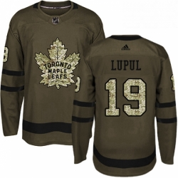 Mens Adidas Toronto Maple Leafs 19 Joffrey Lupul Authentic Green Salute to Service NHL Jersey  Mens Adidas Toronto Maple Leafs 19 Joffrey Lupul Authentic Green Salute to Service NHL Jersey