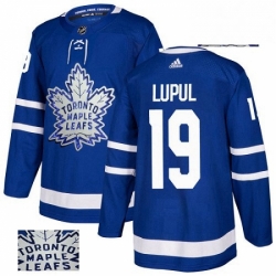 Mens Adidas Toronto Maple Leafs 19 Joffrey Lupul Authentic Royal Blue Fashion Gold NHL Jersey  Mens Adidas Toronto Maple Leafs 19 Joffrey Lupul Authentic Royal Blue Fashion Gold NHL Jersey
