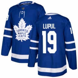 Mens Adidas Toronto Maple Leafs 19 Joffrey Lupul Authentic Royal Blue Home NHL Jersey  Mens Adidas Toronto Maple Leafs 19 Joffrey Lupul Authentic Royal Blue Home NHL Jersey