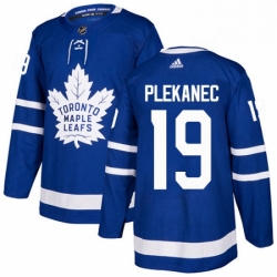 Mens Adidas Toronto Maple Leafs 19 Tomas Plekanec Authentic Royal Blue Home NHL Jerse Mens Adidas Toronto Maple Leafs 19 Tomas Plekanec Authentic Royal Blue Home NHL Jerse
