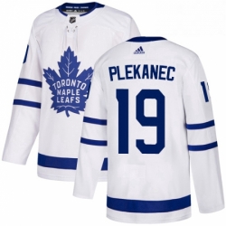 Mens Adidas Toronto Maple Leafs 19 Tomas Plekanec Authentic White Away NHL Jerse Mens Adidas Toronto Maple Leafs 19 Tomas Plekanec Authentic White Away NHL Jerse