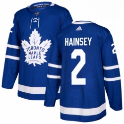 Mens Adidas Toronto Maple Leafs 2 Ron Hainsey Authentic Royal Blue Home NHL Jersey  Mens Adidas Toronto Maple Leafs 2 Ron Hainsey Authentic Royal Blue Home NHL Jersey