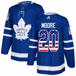 Mens Adidas Toronto Maple Leafs 20 Dominic Moore Authentic Royal Blue USA Flag Fashion NHL Jersey  Mens Adidas Toronto Maple Leafs 20 Dominic Moore Authentic Royal Blue USA Flag Fashion NHL Jersey