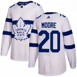 Mens Adidas Toronto Maple Leafs 20 Dominic Moore Authentic White 2018 Stadium Series NHL Jersey  Mens Adidas Toronto Maple Leafs 20 Dominic Moore Authentic White 2018 Stadium Series NHL Jersey
