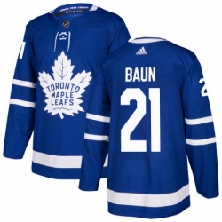 Mens Adidas Toronto Maple Leafs 21 Bobby Baun Premier Royal Blue Home NHL Jersey  Mens Adidas Toronto Maple Leafs 21 Bobby Baun Premier Royal Blue Home NHL Jersey