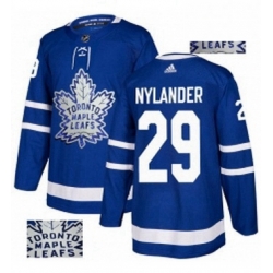 Mens Adidas Toronto Maple Leafs 29 William Nylander Authentic Royal Blue Fashion Gold NHL Jersey  Mens Adidas Toronto Maple Leafs 29 William Nylander Authentic Royal Blue Fashion Gold NHL Jersey