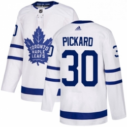Mens Adidas Toronto Maple Leafs 30 Calvin Pickard Authentic White Away NHL Jersey  Mens Adidas Toronto Maple Leafs 30 Calvin Pickard Authentic White Away NHL Jersey