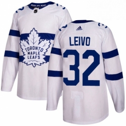 Mens Adidas Toronto Maple Leafs 32 Josh Leivo Authentic White 2018 Stadium Series NHL Jersey  Mens Adidas Toronto Maple Leafs 32 Josh Leivo Authentic White 2018 Stadium Series NHL Jersey
